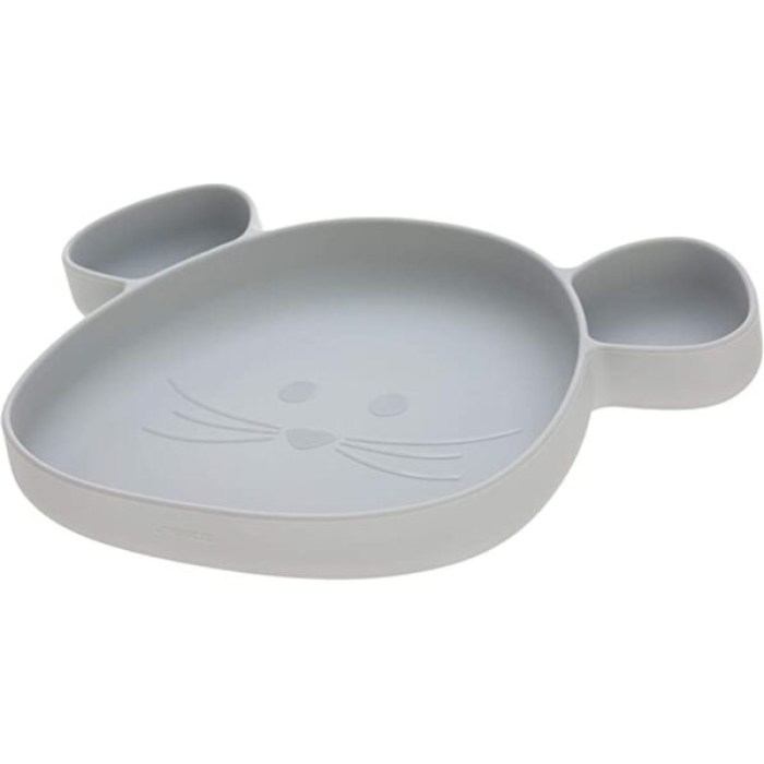 Lassig-Silicone-Plate-Mouse-Grey-1310035253-600x600