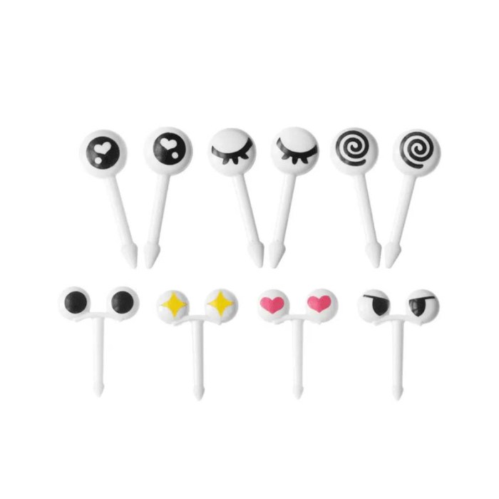 Food Picks με ζωάκια για παιδιά φαγητοδοχεία