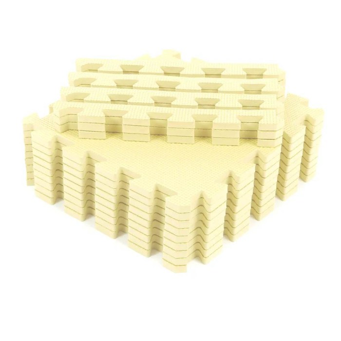 Αφρώδες χαλάκι παζλ για μωρά 