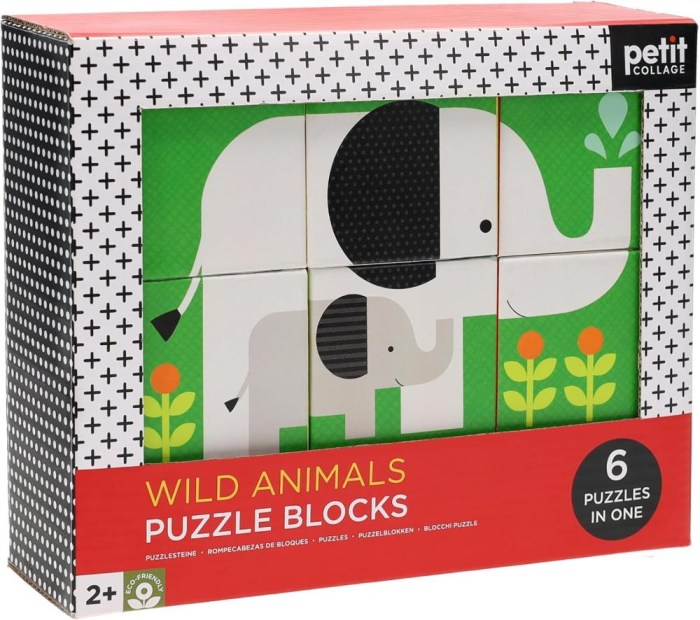 Παζλ με κύβους για παιδιά 2 ετών