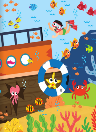 Παρατηρώ και ανακαλύπτω τα κριμμένα ζώα του βυθού