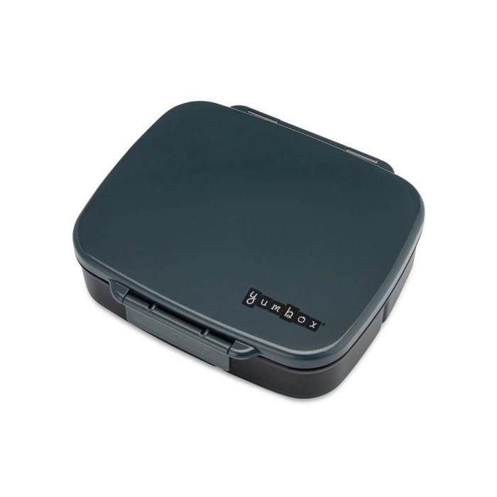 Yumbox Go μεγάλο φαγητοδοχείο με χωρίσματα Γκρι
